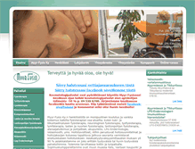 Tablet Screenshot of myyrfysio.fi